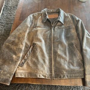 Timberland Weathergear Vintage 1998 Leather Jacket